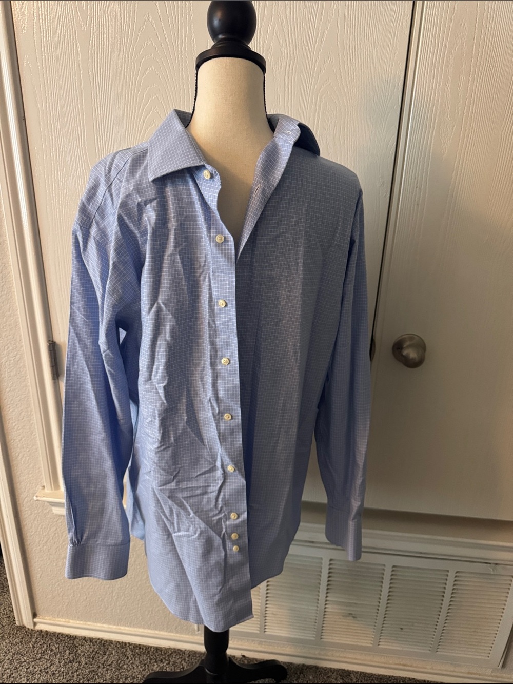 Brooks Brothers Blue Dress Shirt Classic Cotton